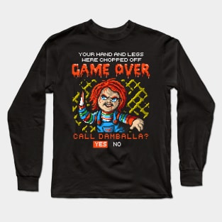 GAME OVER - Call Damballa? Long Sleeve T-Shirt